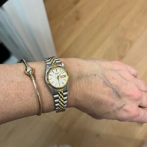 Seiko 2 toned watch